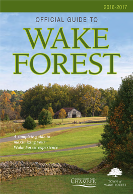Official Guide to Wake Forest