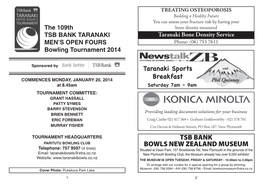 Tsb Bank Bowls New Zealand Museum