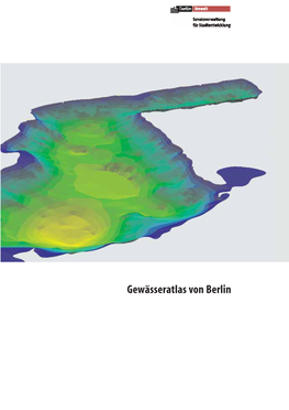 Gewässeratlas Von Berlin Gewaesseratlas 13.12.2004 14:15 Uhr Seite 3