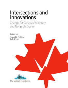 Intersections and Innovations Change for Canada's Voluntary And