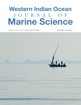 Western Indian Ocean JOURNAL of Marine Science