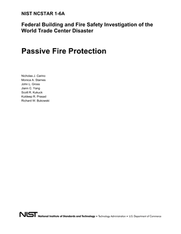 Passive Fire Protection