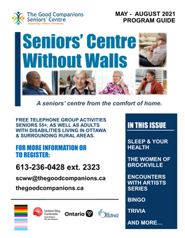 Seniors' Centre Without Walls