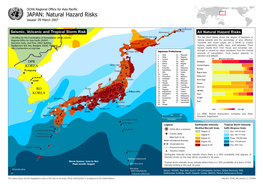 JAPAN: Natural Hazard Risks Issued: 09 March 2007