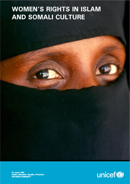 Women's Rights in Islam and Somali Culture
