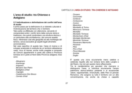 Cap. 2 L'area Di Studio. Tra Chierese E Astigiano PDF 12,9MB