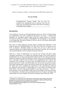 Coolabah, No.11, 2013, ISSN 1988-5946, Observatori: Centre D’Estudis Australians, Australian Studies Centre, Universitat De Barcelona