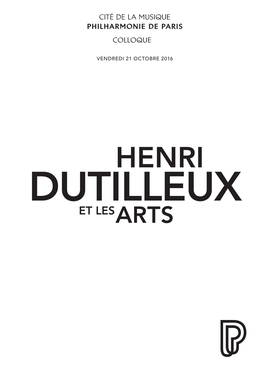 Centenaire Henri Dutilleux