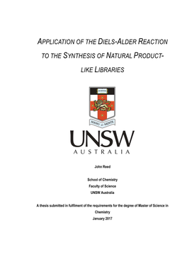 Application of the Diels-Alder Reaction