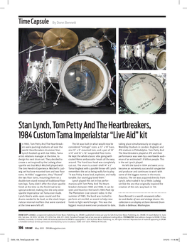 Stan Lynch, Tom Petty and the Heartbreakers, 1984 Custom Tama Imperialstar “Live Aid” Kit