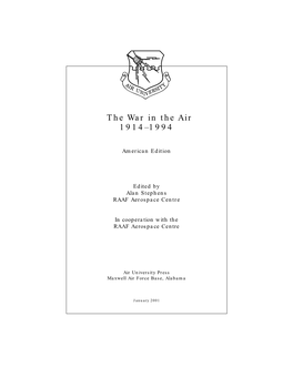 The War in the Air 1914–1994
