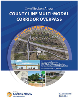 2019 BUILD Grant Application County Line Multi-Modal Corridor Overpass Project