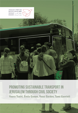 Promoting Sustainable Transport in Jerusalem