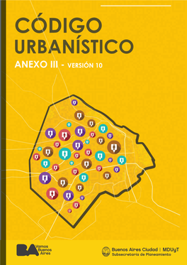 Código Urbanístico Anexo Iii - Versión 10