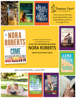 Nora Roberts Order Your Copies Today!