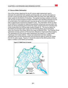 Chapter 2: Watershed and Drinking Water