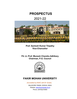 Prospectus 2021-22