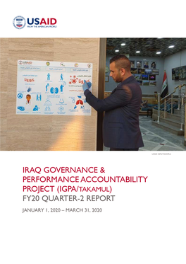 Iraq Governance & Performance Accountability Project (Igpa/Takamul)