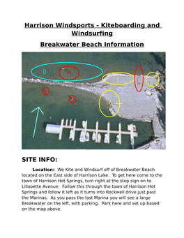 Kiteboarding and Windsurfing Breakwater Beach Information