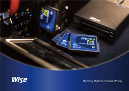 SDXC™ UHS-I Memory Cards