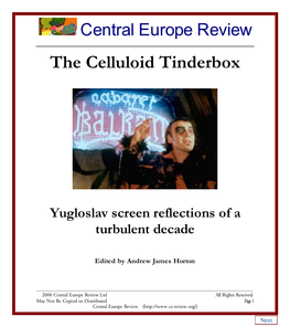 The Celluloid Tinderbox