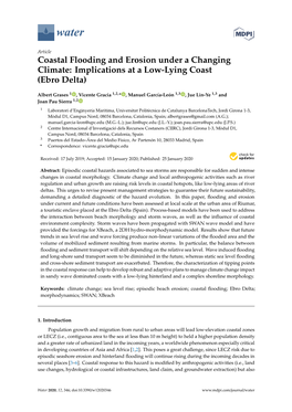 Coastal Flooding and Erosion Under a Changing Climate: Implications at a Low-Lying Coast (Ebro Delta)