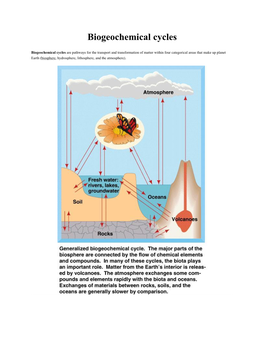 Biogeochemical Cycles