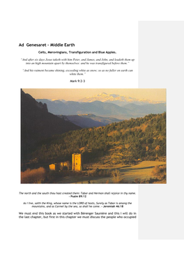 Ad Genesaret – Middle Earth