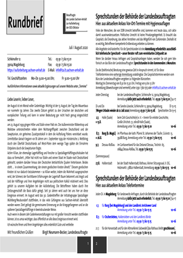 Rundbrief Der SED-Diktatur Viele Der Menschen, Die Von DDR-Unrecht Betroffen Sind, Kommen Erst Heute Dazu, Sich Aktiv Damit Auseinanderzusetzen