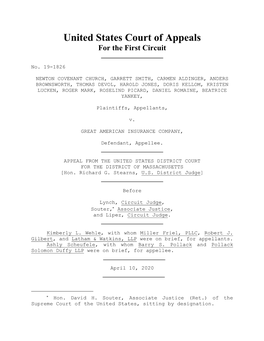 United States Court of Appeals for the First Circuit