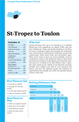 St-Tropez to Toulon
