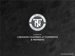LEBANON CHAMBER of COMMERCE & MEMBERS