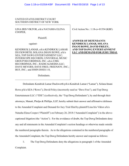 Case 1:18-Cv-01554-KBF Document 83 Filed 05/18/18 Page 1 of 13