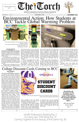 Environmental Action: How Students at BCC Tackle Global Warming Problem