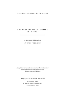 Francis Moore