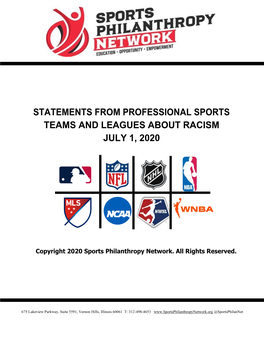 Sports-Philanthropy-Network-Report