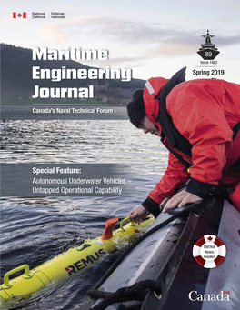 Maritime Engineering Journal Readership Survey 2019