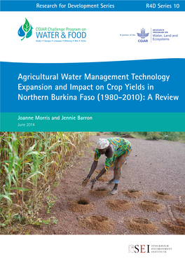 Agricultural Water Management Technology Expansion and Impact on Crop Yields in Northern Burkina Faso (1980-2010): a Review