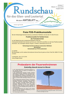 Für Das Glan- Und Lautertal