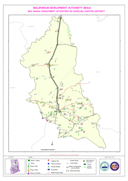 MILLENNIUM DEVELOPMENT AUTHORITY (Mida) MCA GHANA INVESTMENT ACTIVITIES in SAVELUGU NANTON DISTRICT