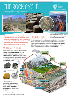 The Rock Cycle