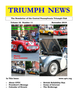 Triumph News News