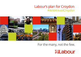 Labour's Plan for Croydon
