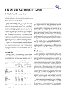 The Oil and Gas Basins of Africa