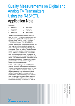 Application Note