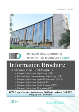 Information Brochure