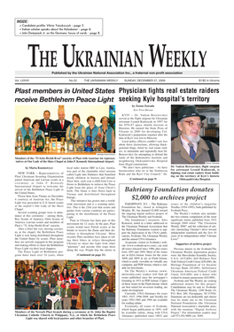 The Ukrainian Weekly 2009, No.52