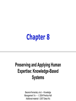 Knowledge-Based Systems