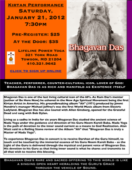 Bhagavan Das Flyer (Pdf)