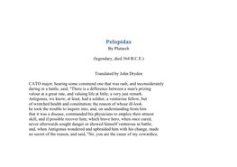 Pelopidas by Plutarch